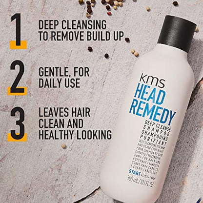 KMS Head Remedy Deep Cleanse Shampoo, 750ml