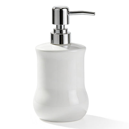 Soap Dispenser - Chic Hand Soap Dispenser with Pump and Funnel Ceramic Dish Soap Lotion Dispenser