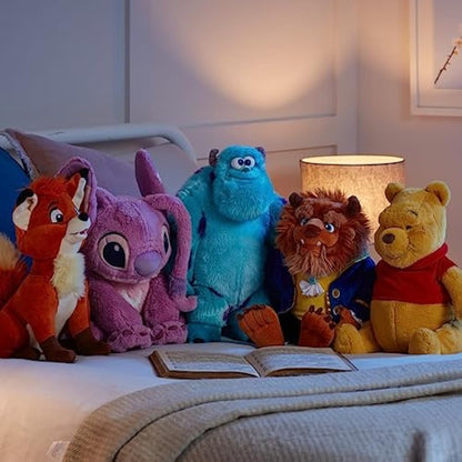 Disney Store Official Sulley Medium Soft Plush Toy, Monsters Inc, 38cm/14”, Cuddly Character Made with Soft-Touch Fabric and 3D Features, Suitable for All Ages