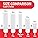 Command Picture Hanging Strips, Narrow, Value Pack - 14 Pairs (28 Strips) - Adhesive Strips - Ideal For Pictures with Thin Frames - Damage Free Hanging, White