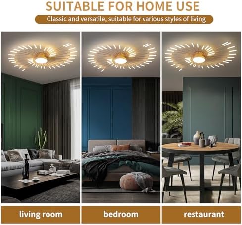 Modern LED Ceiling Light,42+1 Heads Semi Flush Mount Gold Chandeliers Ceiling Lighting for Bedroom Living Room Kitchen Dining Room Restaurant