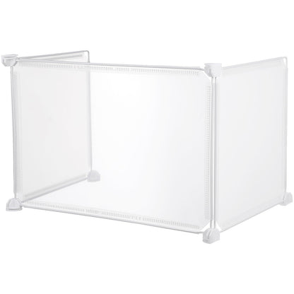 Alipis 3pcs Desk Divider, Privacy Shields for Student Desk, Foldable Table Privacy Screen for School Classroom Library
