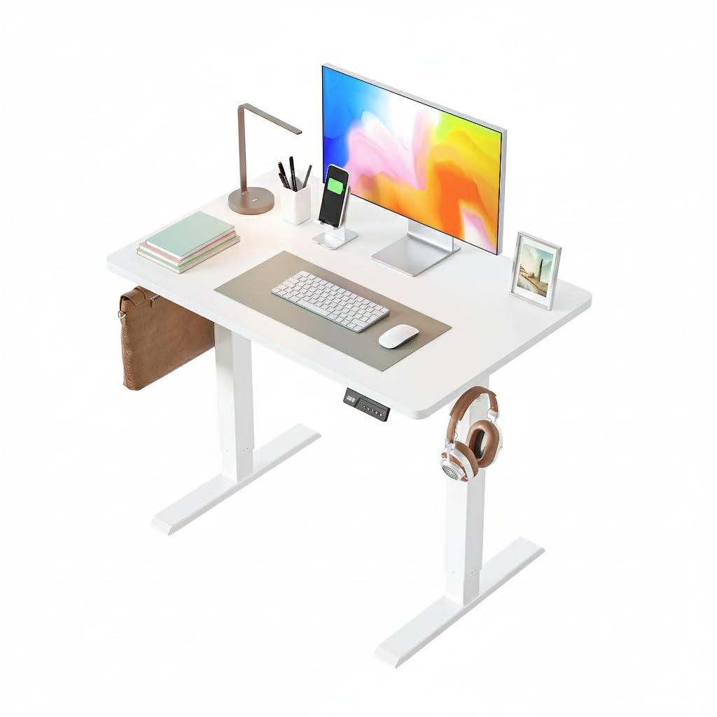FEZIBO Electric Standing Desk 100 X 60 cm Heigh Adjustable Standing desk with digital display panel