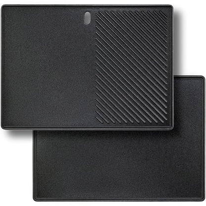 Denmay 13190 Bbq Griddle for 3 and 4 Burners Landmann EMAILLEE Triton, Enders Monroe PRO 4, Enders Boston 6, Cast Iron Griddle Plate for Gas Bbq Egg