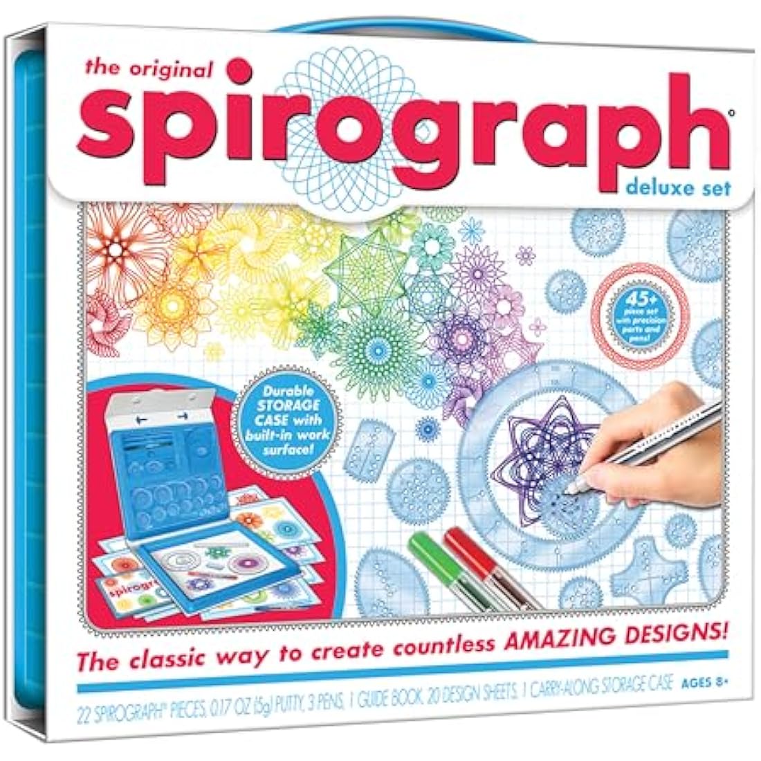 Spirograph KAHOOTZ Deluxe Set-, Other, Multicoloured