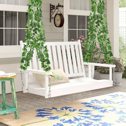 CQURE 36Pcs 252FT Artificial Ivy Garland Vines for Room Decor UV Resistant Green Leaves Fake Plants Hanging Vine Plant for Wedding Party Garden Wall Decoration