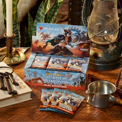 Magic: The Gathering Outlaws of Thunder Junction Play Booster Box - 36 Packs (504 Magic Cards) (English Version)