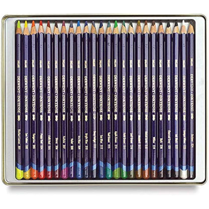 Derwent Inktense Pencils 24 Pieces Multi-Coloured