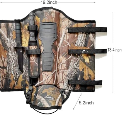 V-CHEETONG Snake Guards Anti Bite Gaiters Lower Leg Armor Snake Bite Proof Puncture Protection Gear Leggings Fit for Men & Women for Hunting Hiking Outdoors