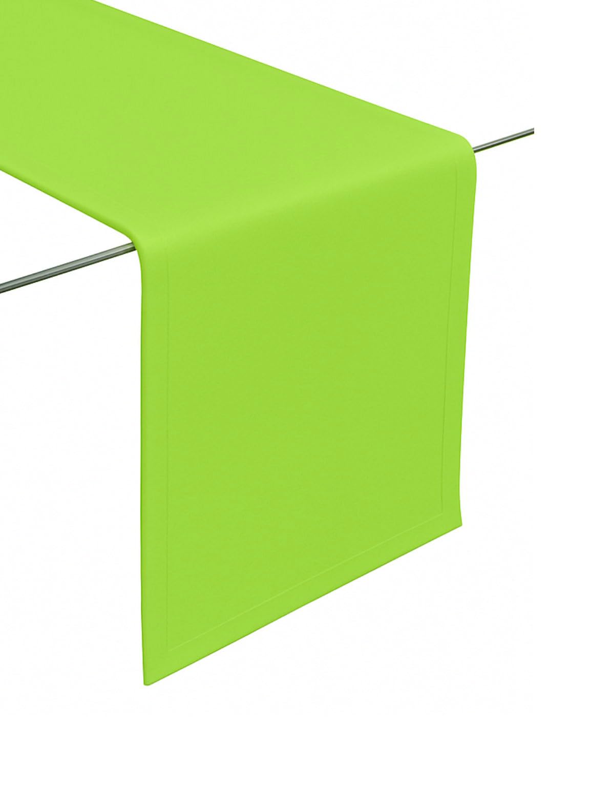 Table Runner Made of Minimate Fabric Modern, Smooth, Wide Hem, Non-Iron, Durable, Washable up to 60°C, Can be Tumble Dried. Kitchen and Living Room