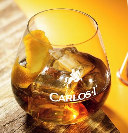 Carlos I, Brandy Solera Gran Reserva 1 Litre Bottle and Brandy Glass, Gift Pack