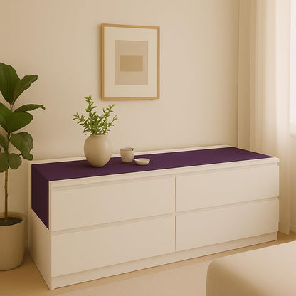 Table Runner Made of Minimate Fabric Modern, Smooth, Wide Hem, Non-Iron, Durable, Washable up to 60°C, Can be Tumble Dried, Kitchen and Living Room
