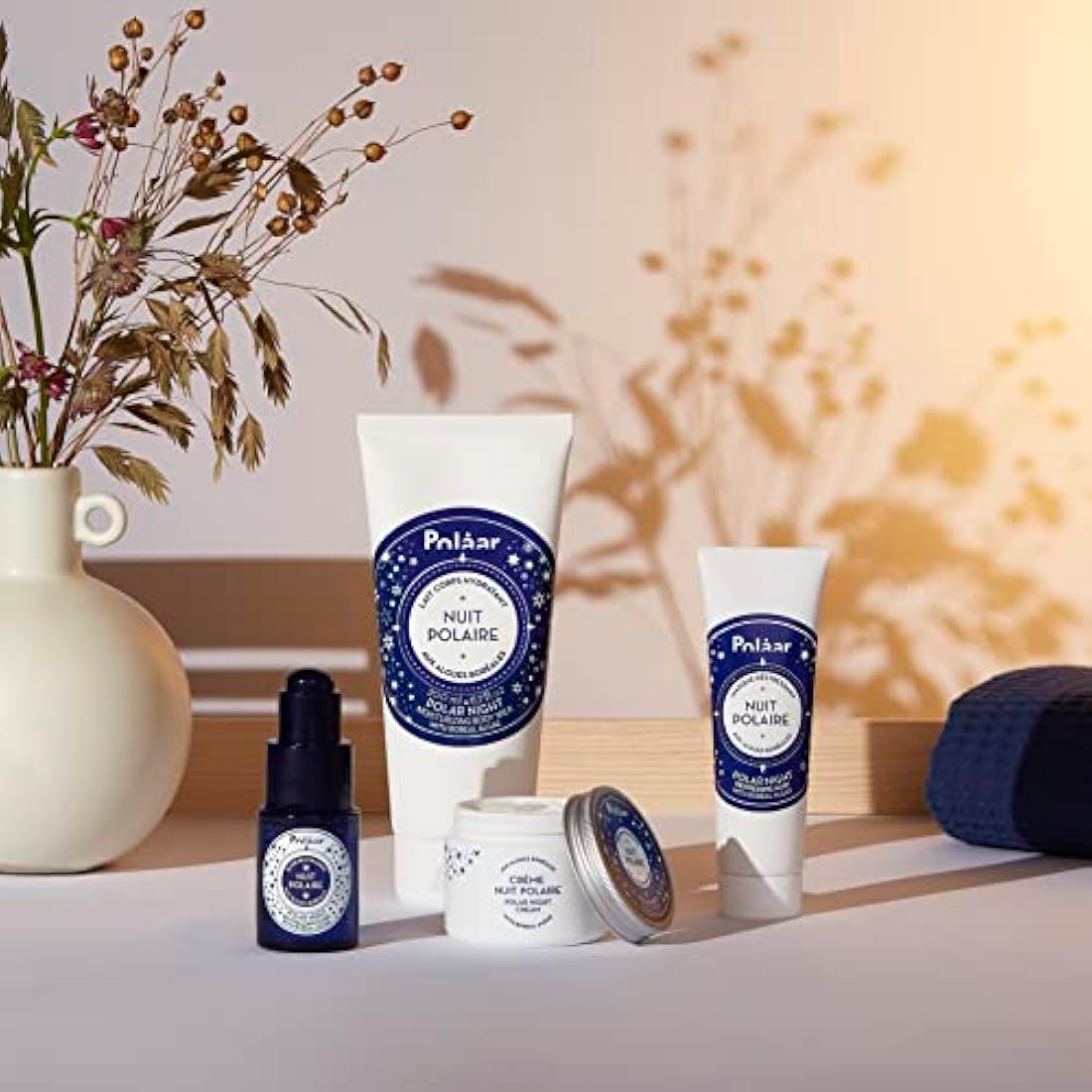 Polåar - Polar Night Revitalizing Cream with Boreal Algae - Anti-Aging, Smoothing, Regenerating, Detoxifying Moisturizing Night Cream - Vegan, Cruelty Free, Made in France - 50 ml