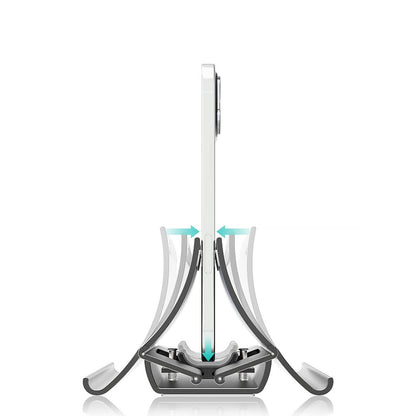 VOANZO Vertical Laptop Stand Gravity Notebook Holder Desktop Space Saving Laptop Stand Dock for All Laptop Models （up to 17.3"）