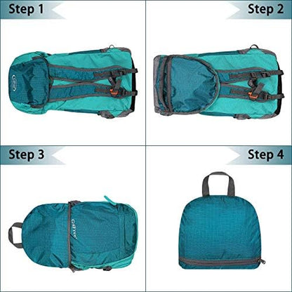 G4Free 40L Rucksack Foldable Hiking Backpack Ultra Lightweight Camping Daypack