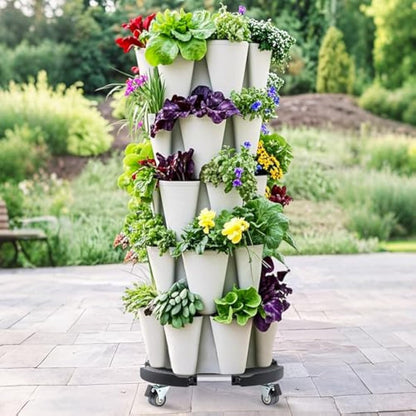 W B D WEIBIDA Plant Caddy with Wheels Heavy Duty 440lbs Capacity, Adjustable 15-21 Inch Rolling Plant Stand Indoor Outdoor, Large Plant Cart Dolly with Casters for Flower Pot Garden Pot Mover Black
