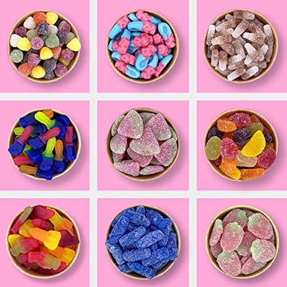 Rubydoobys Vegan Sweets Pouch - Huge Variety of Quality Vegan and Vegetarian Friendly Pick & Mix Sweets in Eco Packaging