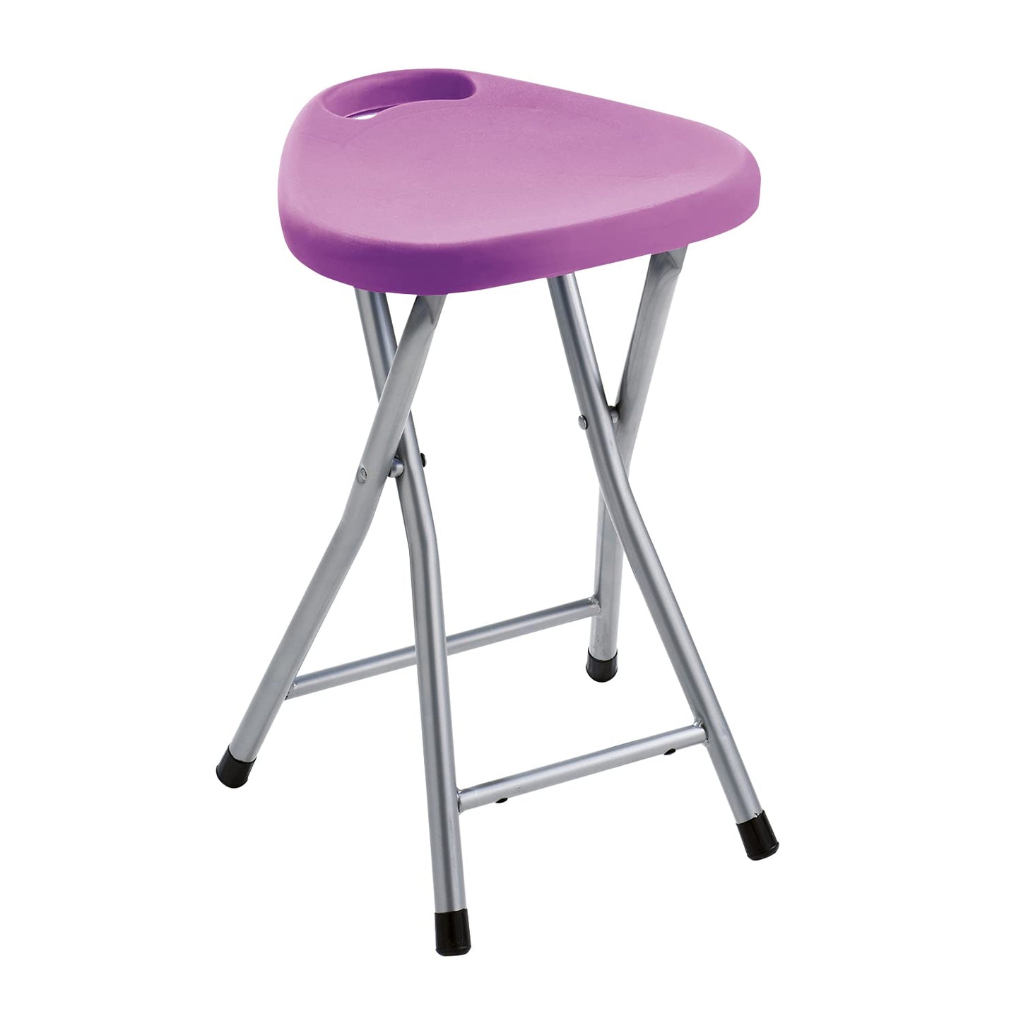 Gedy - Tabouret REPLIABLE Plastic/MÉTAL Lilas - Gedy - G-CO757900300