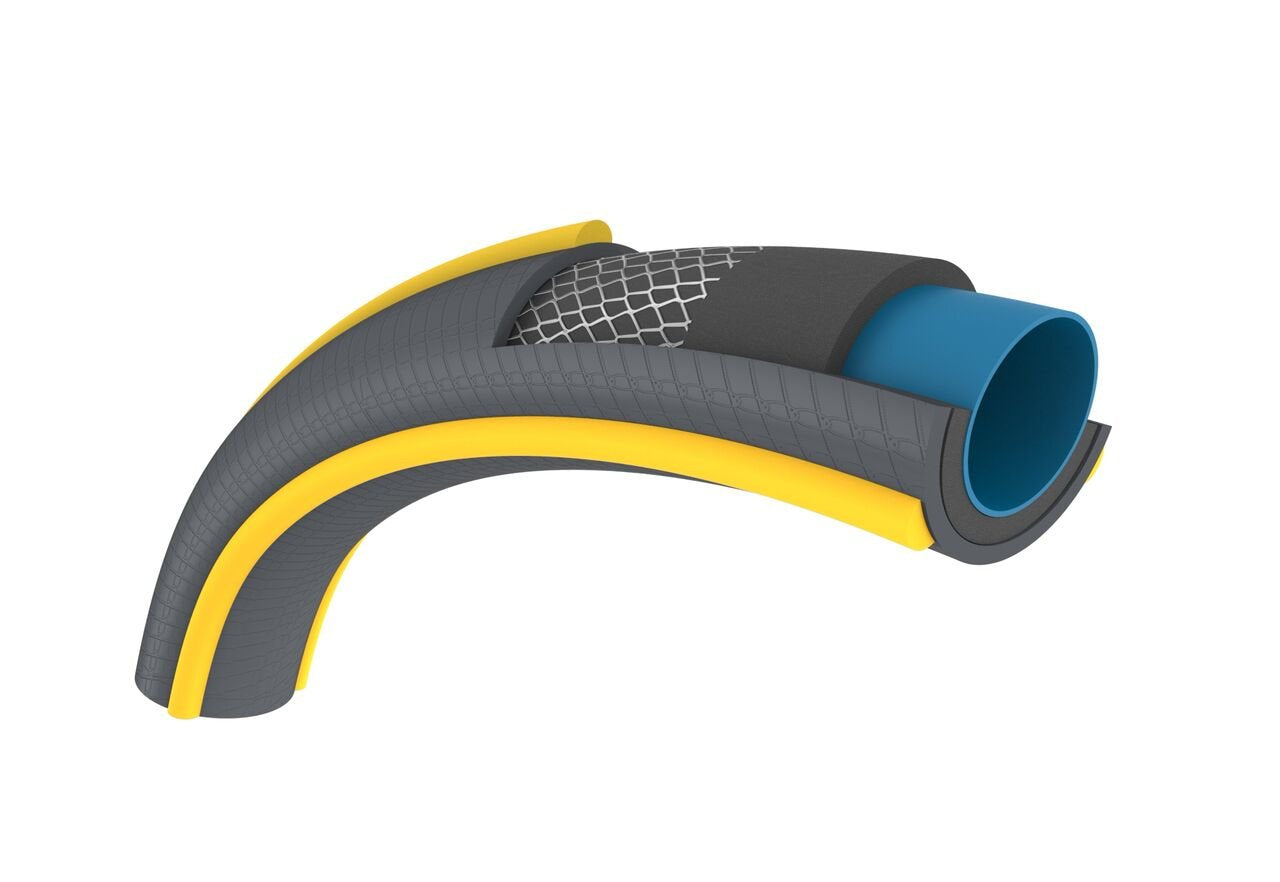 Hozelock Tricoflex Ultramax Hose, Grey, 15 mm x 50 m