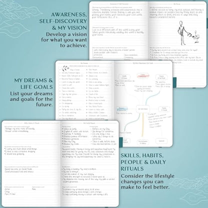 Legend Planner Hourly Schedule – Weekly & Daily Organizer with Time Slots. Appointment Book Journal for Work, Undated, A5 (Dark Teal)