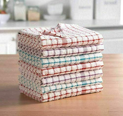 Hotel Quality KITCHEN TERRY TEA TOWEL 100% COTTON SOFT TOUCH in Pack of 15
