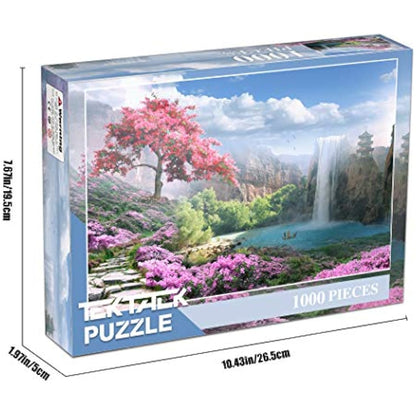 Tektalk 1000 Piece Puzzles for Adults Jigsaw Puzzles for Adults (Otherworldly Land of Peace)
