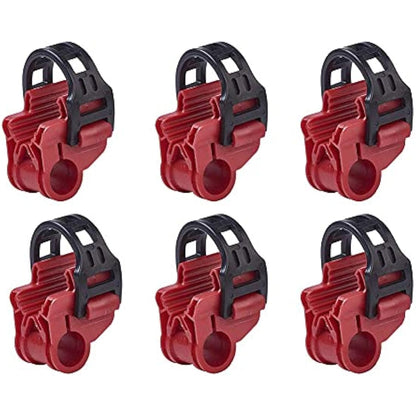 Blueshyhall Car Bicycle Stand SUV Vehicle Trunk Mount Bike Cycling Stand Storage Carrier Spare Hooks, Red and Black
