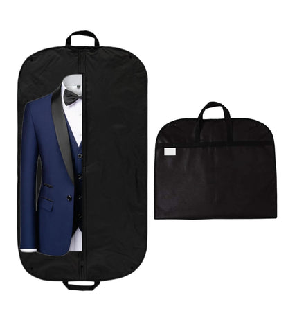 40" Clothes Carrier Suit Carrier Travel Bag Zipped Foldover Breathable Multi-Use Garment Cover Clothes Suit Tuxedos Dresses Coats Carrier Carry