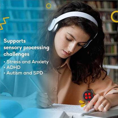 PILPOC Fidget Pad - Fidget Controller Toy for Highly Increased Focus, Reduced Stress, Anxiety, ADHD Clicker, Fidget Clicker, Controller Fidget Toy, Fidget Remote Control, Kids Toy Controller Sensory