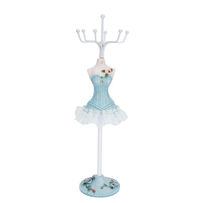 Jenngaoo Hanging Jewelry Organizer, Dress Display Stand Jewelry Tree, Earrings Rack Necklace Holder Decoration Supplies for Home Shop Salon(1)