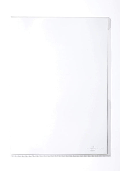 Durable 231319 Transparent Cover A4, Bag of 10-Piece, Crystal Clear