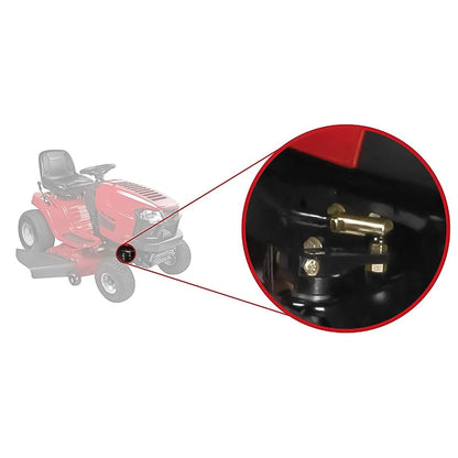 Namvo 2pcs Steering Linkage Ball Joint Ends Tractor Ball Joints Lawn Mower Parts Replacement Female Thread 7/16in-20 RH Male Thread 3/8in-24 RH