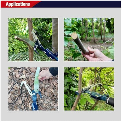 Spear & Jackson 4935TP Razorsharp Lightweight Telescopic Tree Pruner, Black