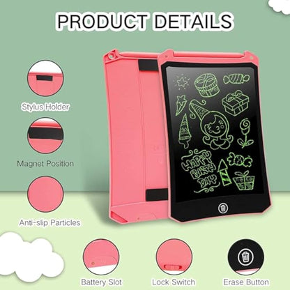 PINKCAT 3PCS LCD Writing Tablet, Doodle Board Gifts Drawing Pad for Kids, Repeat Graphic Tablet Learning Educational Toy - Gift for Kids 3-6 Years Old Girl Boy