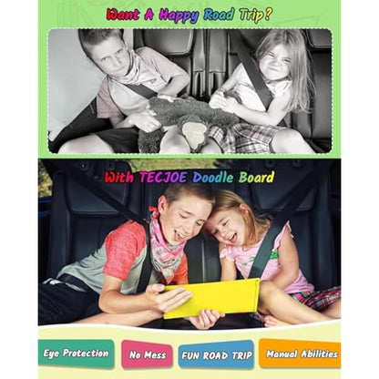 TECJOE 2 Pack LCD Writing Tablet, 8.5 Inch Colorful Doodle Board Drawing Tablet for Kids, Erasable Reusable Writing Drawing Pad, Learning Toys Gifts for 3 4 5 6 Years Old Boys and Girls Toddlers