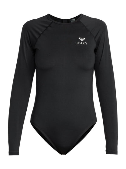 Roxy Young Womens Essentials Onesie Back Zip Rashguard, Black, L EU