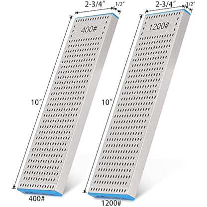 Diamond Flattening Stone Lapping Plate Double-Sided (400&1200) Grit Diamond Sharpening Plate Fixing Stone Flattener