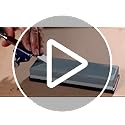 EZARC 6pc Wood Chisel Set for Woodworking - CRV Steel with Ash Wood Handle in Wooden Presentation Box