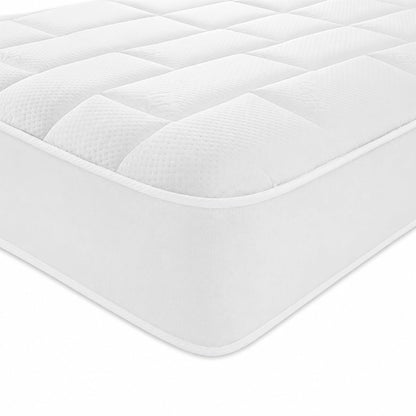 Starlight Beds White Tile Shorty Mattress - 75x175x18cm
