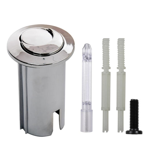 D2D Dual Flush Push Button AH0001700R Long Body Threaded Rod Compatible with Roca Toilets A822044001