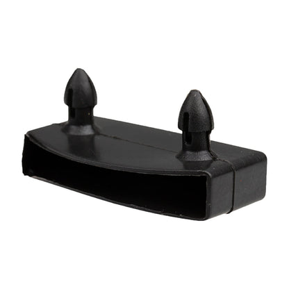 hifrom Slatted Frame Brackets Set, 36 Pieces, High Density Polyethylene, Black, for Beds up to 53 mm Wide, Single Double Beds Accessories