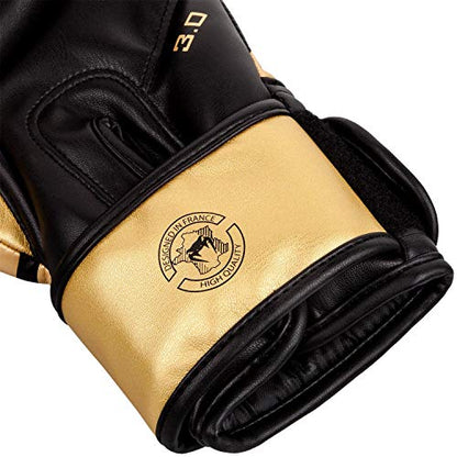 Venum, Challenger 3.0 Boxing Gloves, Unisex Adult, 10 Oz, Black/Gold
