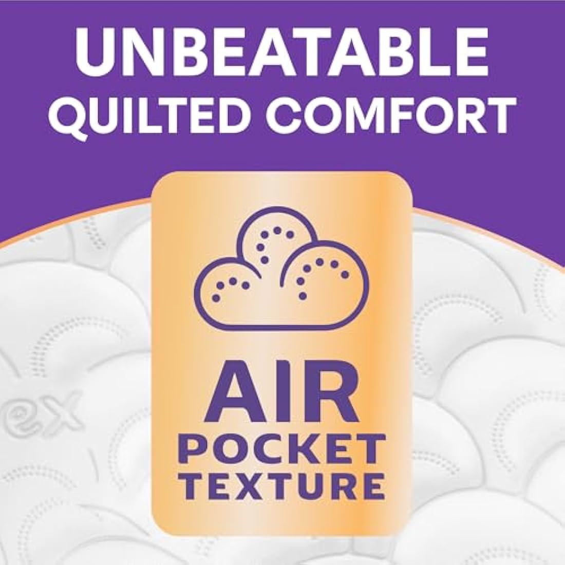 Andrex Ultimate Quilts 9 Mega Toilet Rolls = 13.5 Standard Toilet Rolls, 50% Longer Lasting Paper, Air Pocket Technology for Soft, Thick Sheets, FSC Certified
