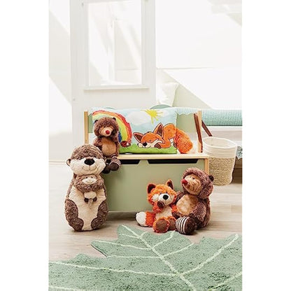 Nici 49151 Cuddly Fox Fridalie 25cm Dangling-Sustainable Made Plush, Cute Soft Toy to Cuddle and Play with, for Children & Adults, Gift idea, Orange, Orange, 25 cm