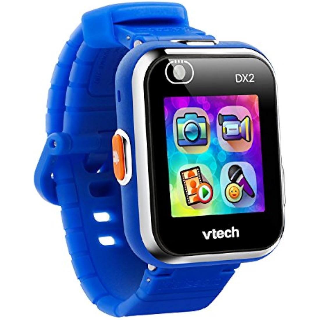 VTech Kidizoom Smart Watch DX2, Blue Watch for Kids with Games, Camera for Photos & Videos, Colour Screen, Photo Effects & More, for Infants aged 4, 5, 6, 7 + years