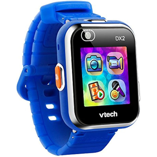 VTech Kidizoom Smart Watch DX2, Blue Watch for Kids with Games, Camera for Photos & Videos, Colour Screen, Photo Effects & More, for Infants aged 4, 5, 6, 7 + years