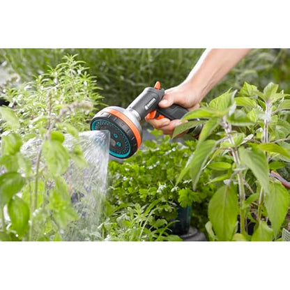 Gardena Premium Multi Sprayer: Garden Sprayer for Watering and Cleaning, Five Spray Patterns, Filter, Lock, Robust, Frost Protection (18317-20)