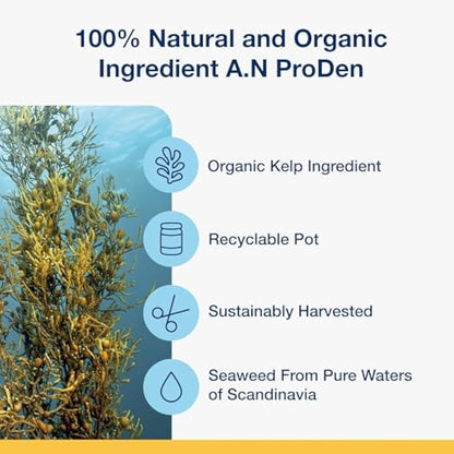 ProDen PlaqueOff Powder for Dogs & Cats, Tartar & Bad Breath Remover with 100% Natural Teeth Plaque Remover 180 g