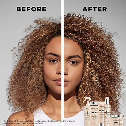 Kérastase Curl Manifesto, Extra-Rich Conditioning and Nourishing Mask, For Curly to Very Curly and Coily Hair, With Manuka Honey and Ceramide, Masque Beurre Haute Nutrition, 200 ml