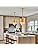 AHXIAOZN Luxury Chandelier Crystal Light, K9 Crystal Chandelier, E14 Lights for Dining Room, Kitchen, Living Room, Bedroom, Hallway, Cafe, Bar